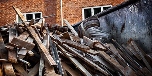 Tilsyn med byggeaffald