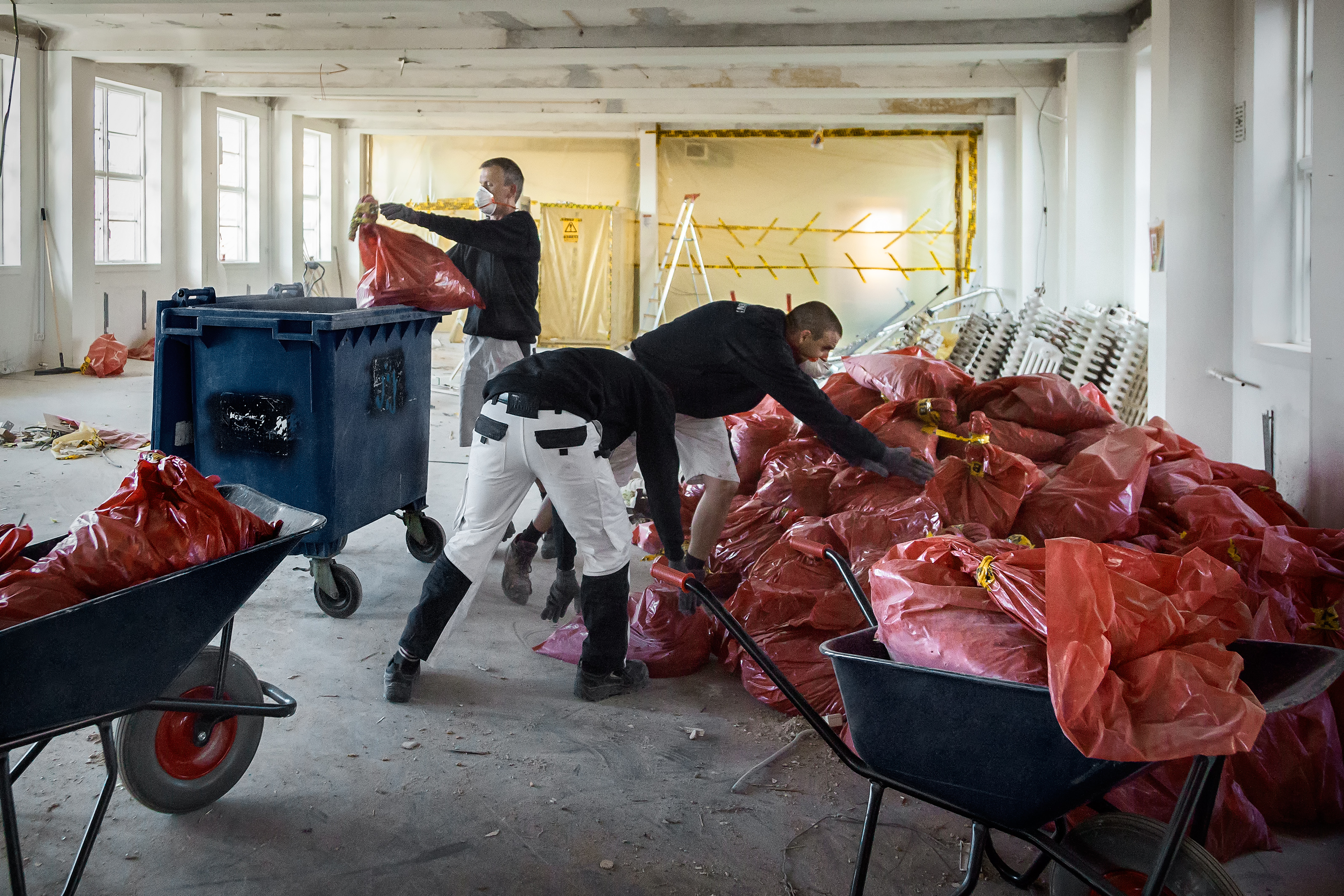 Hvordan kan asbest påvirke rene byggefraktioner?